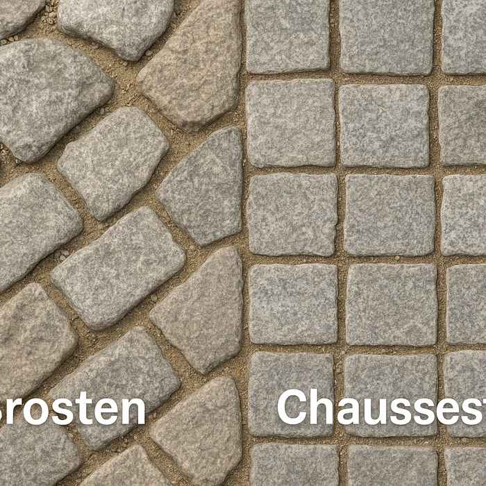 Brosten vs. chaussesten – hvad er forskellen?