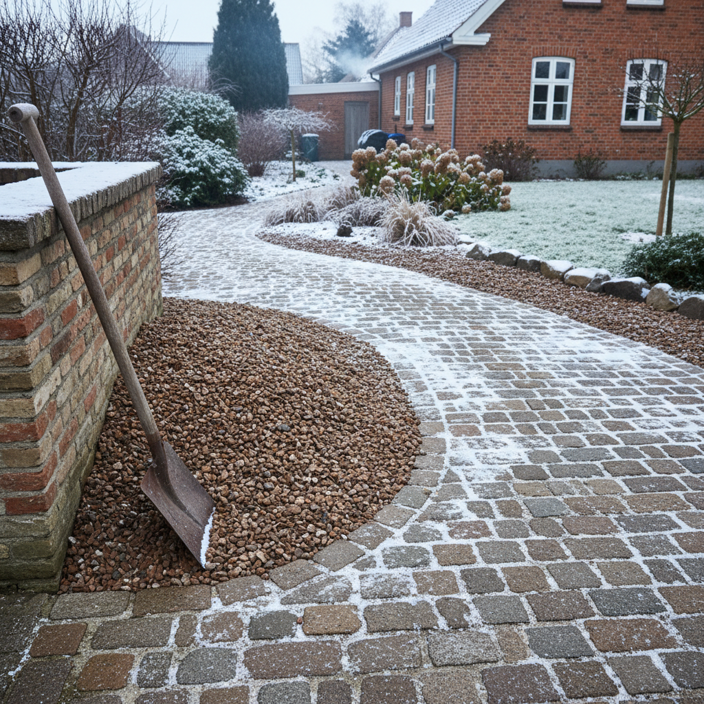 Vejsalt eller grus? Hvad er bedst for miljøet og din belægning?