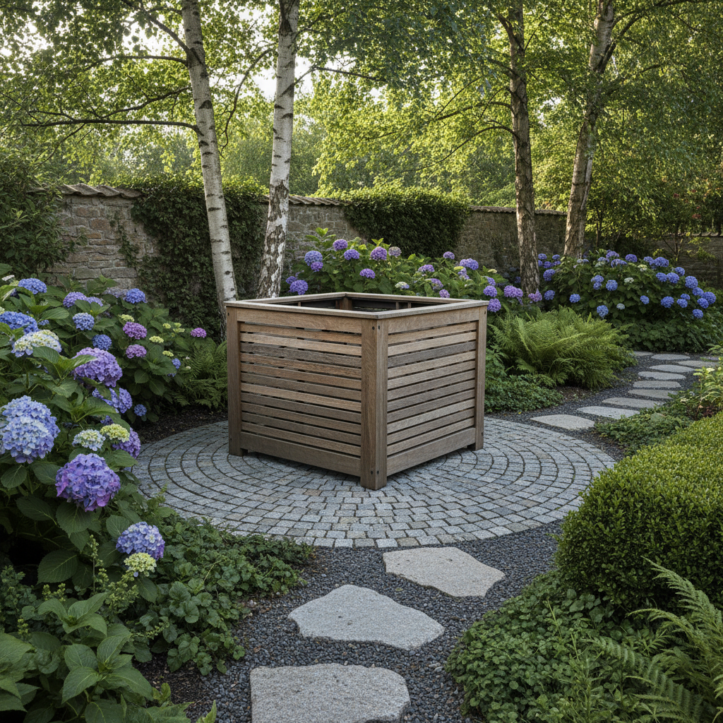 Kompostbeholder: Den optimale placering og valg af underlag – En ekspertguide