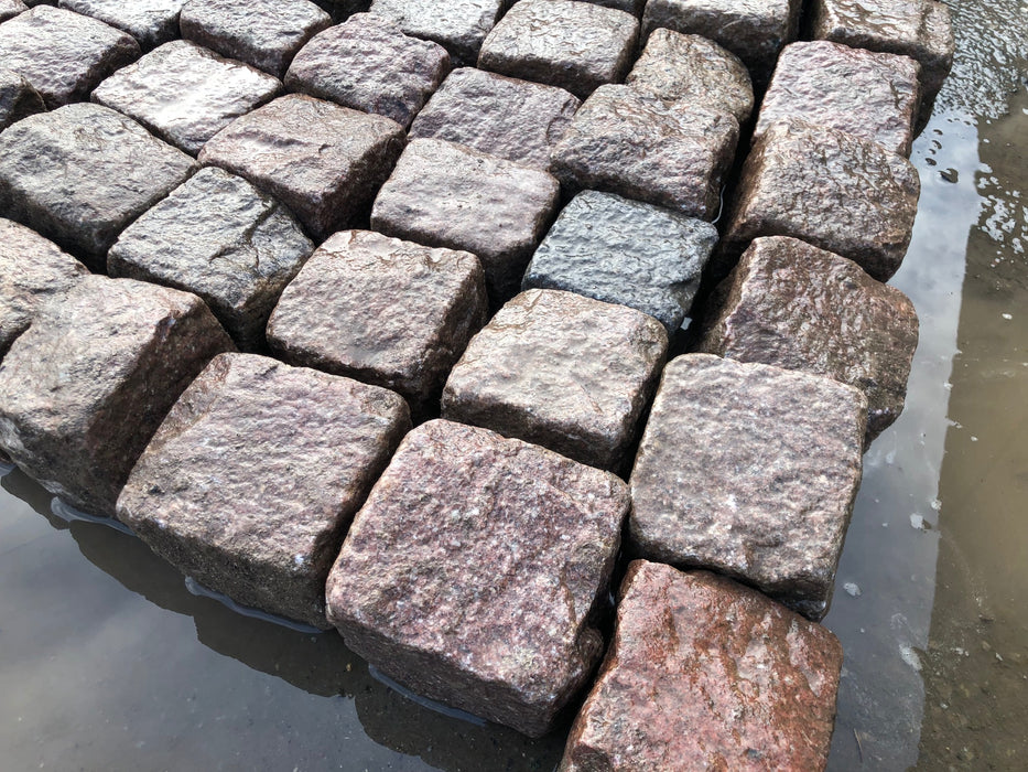 Chaussesten, Rød Manga Mix af nye/slidte