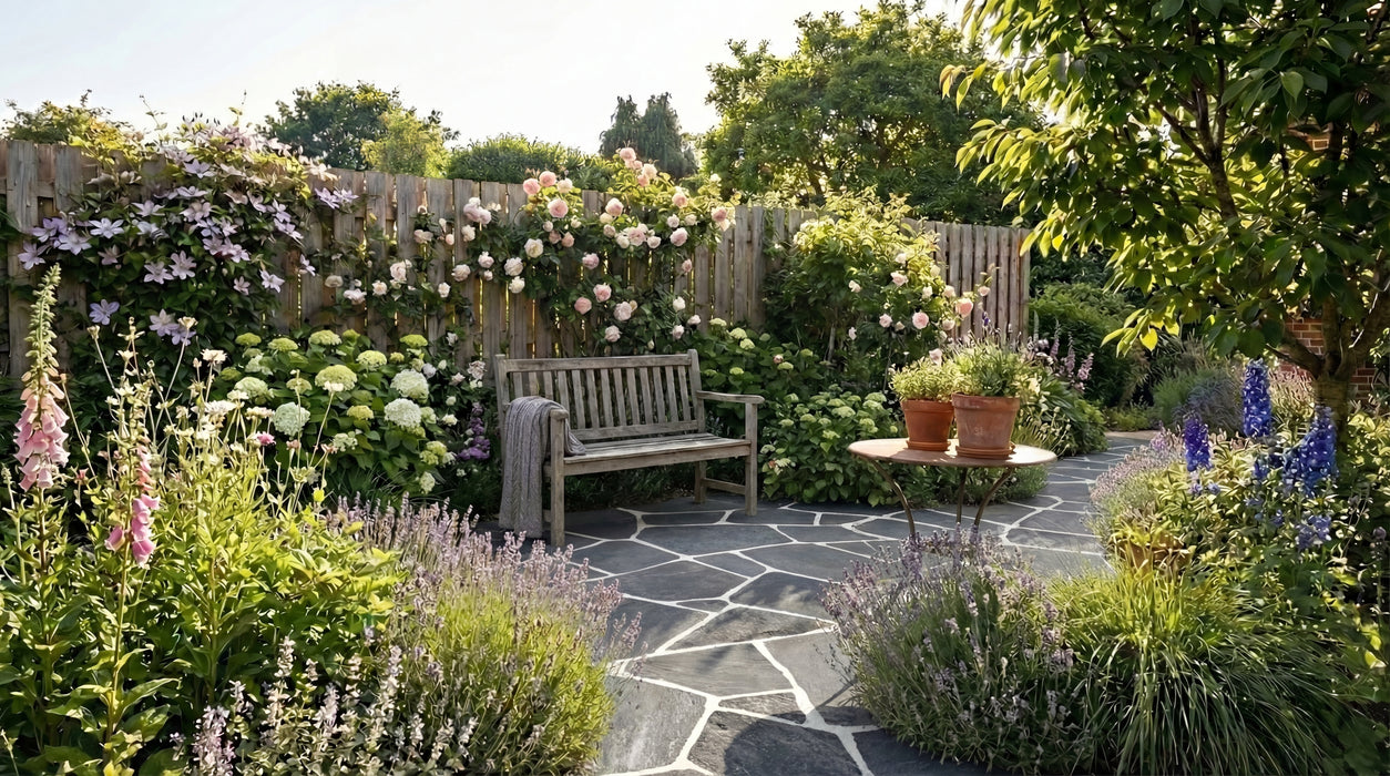 Skifer brudfliser, Mørkegrå