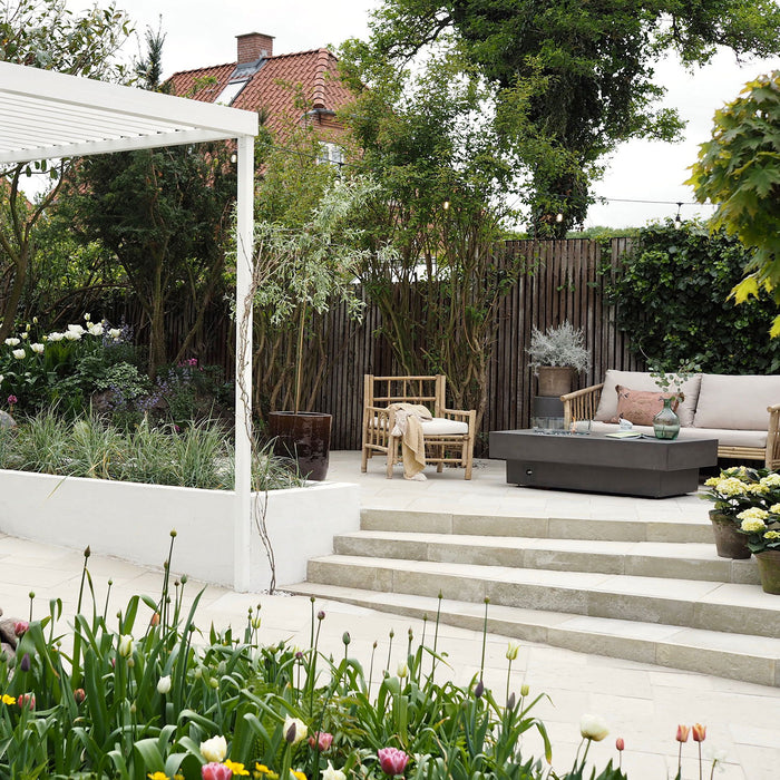 IBF Struktur 60x60x4 cm Lys sand