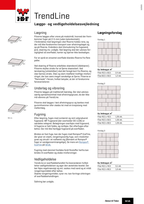 IBF TrendLine 40,5x80,5x4 cm