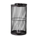 Effie Lanterne m/Glas Sort Bambus
