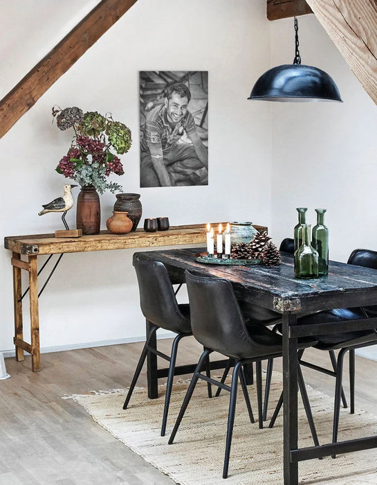 Konsolbord/Plantebord i genbrugt træ