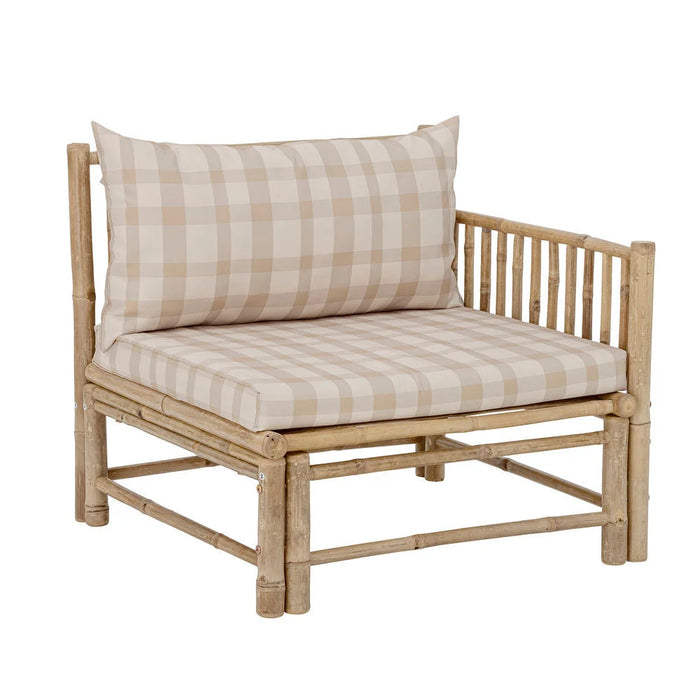 Korfu Modul Sofa Højre Hjørne Natur Bambus