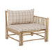 Korfu Modul Sofa Højre Hjørne Natur Bambus