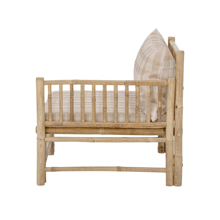 Korfu Modul Sofa Højre Hjørne Natur Bambus