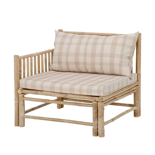 Korfu Modul Sofa Venstre Hjørne Natur Bambus