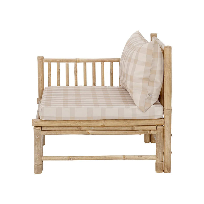 Korfu Modul Sofa Venstre Hjørne Natur Bambus