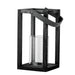 Lyra Lanterne m/Glas Sort Fyr