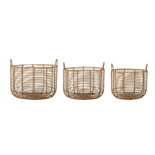 Mekkel Kurv Natur Polyrattan