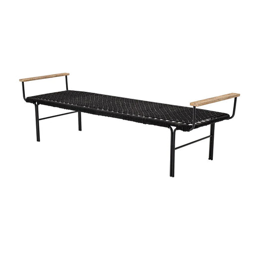 Mundo Bænk Sort Metal
