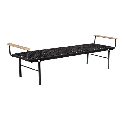 Mundo Bænk Sort Metal