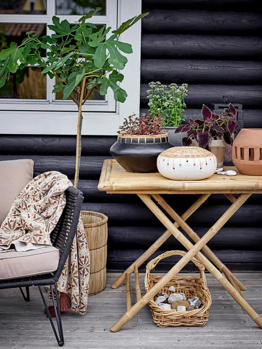 Mundo Loungestol Sort Metal