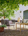Mundo Loungestol Sort Metal