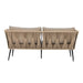 Pavone Sofa Brun Metal