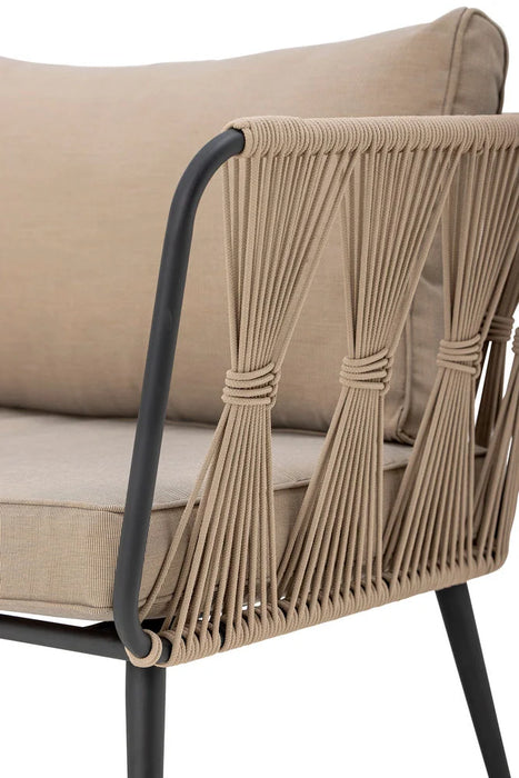 Pavone Sofa Brun Metal