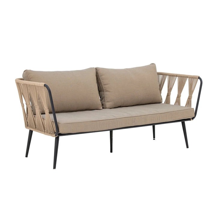 Pavone Sofa Brun Metal