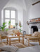 Sole Loungestol Natur Bambus