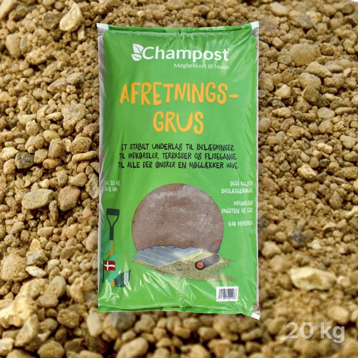 Champost Brolæggergrus/Afretningsgrus (0-8 mm) 20 kg