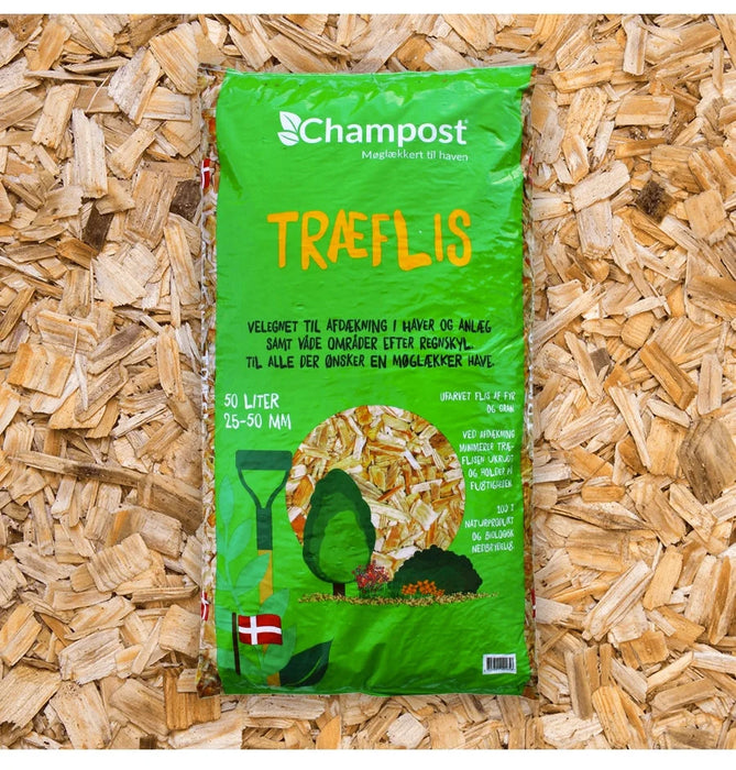 Champost Træflis 50 liter